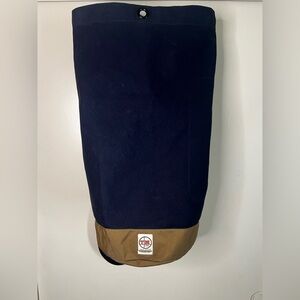 TM 1985 Brooklyn USA Made Top Loading Over Shoulder Military Duffle Bag